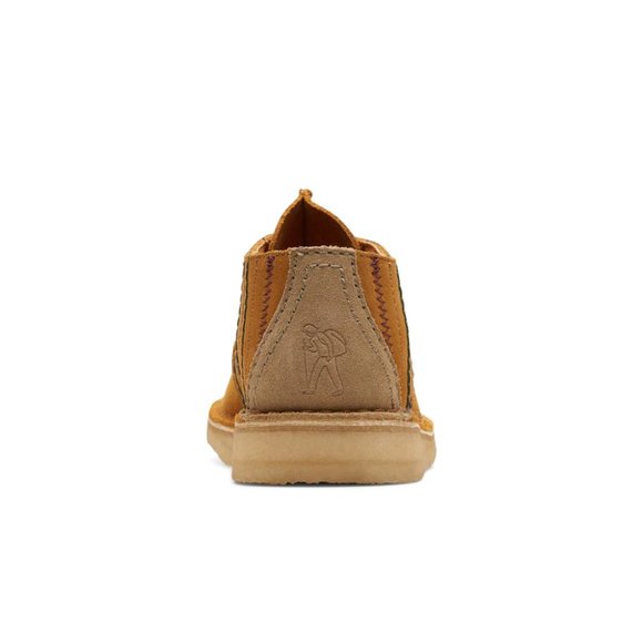Clarks Desert Trek Dark Ochre Suede